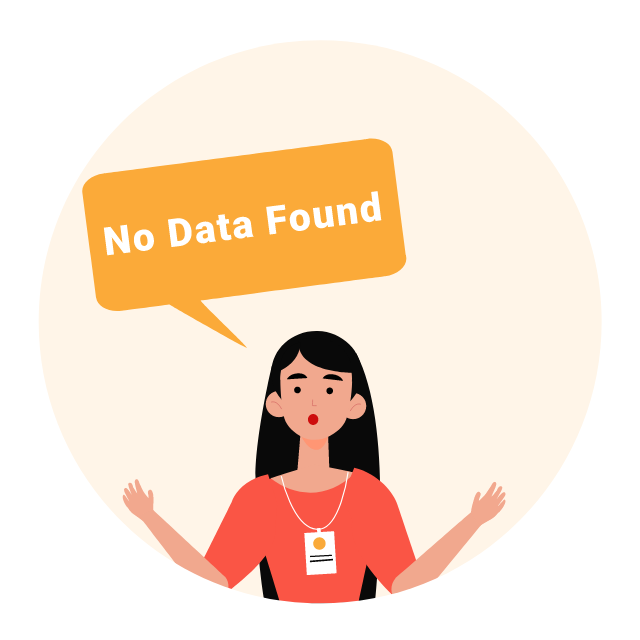 No Data Found